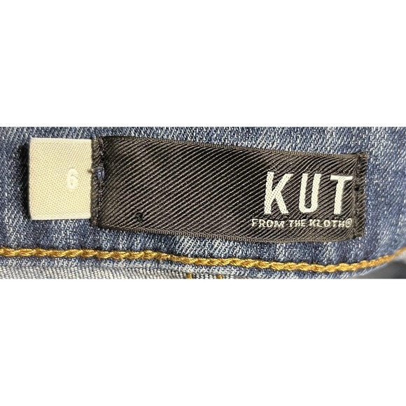 Kut From The Kloth Jeans Womens‎ 6 Connie Ankle Skinny Frayed Hem Denim - Picture 9 of 15